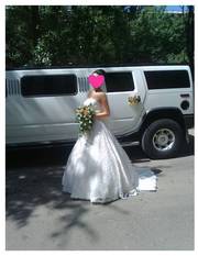 Роскошное свадебное платье  Justin Alexander из кружева ручной работы