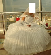 продам б/у свадебное  платье