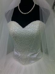 свадебное платье, новое, 120 000тг.