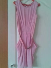 продам платье красивое, нежно-розовое,  размер S 42, Турция