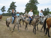 Конные и велосипедные прогулки по Соколиным горам 