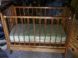Кроватка деревянная 