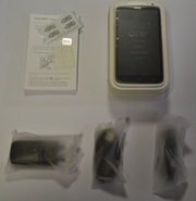 HTC One X (черный)+ силиконовый чехол и матовая пленка в подарок
