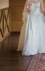Продам красивое свадебное платье ( Франция) 