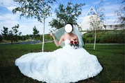 Свадебное платье и платье для проводов невесты