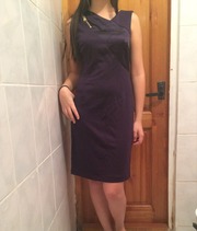 Красивое, фиолетовое платье, недорого