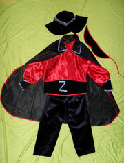 Карнавальный костюм Зорро