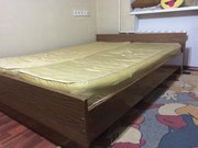 Срочно продам двуспальную кровать с матрасами - 18 000 тг!!!