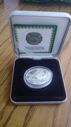 Продам памятную серебряную монету Казахстана