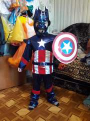Карнавальный (новогодний) костюм Капитан Америка