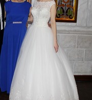 Свадебное платье,  цвет Айвори. Размер 42-46