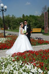 Красивое свадебное платье Астана б/у
