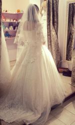  Красивое Свадебное платье продам Астана 
