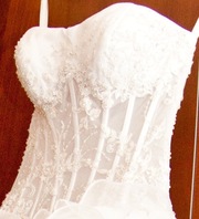 продам шикарное свадебное платье, г.Астана